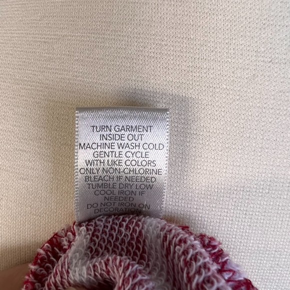 CJ BANKS 2X STRIPED SCOTTIE SWEATSHIRT - Picture 3 of 11